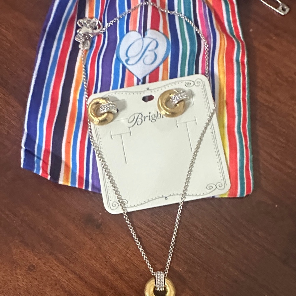 Brighton Two-Tone Gold and Silver Jewelry Set